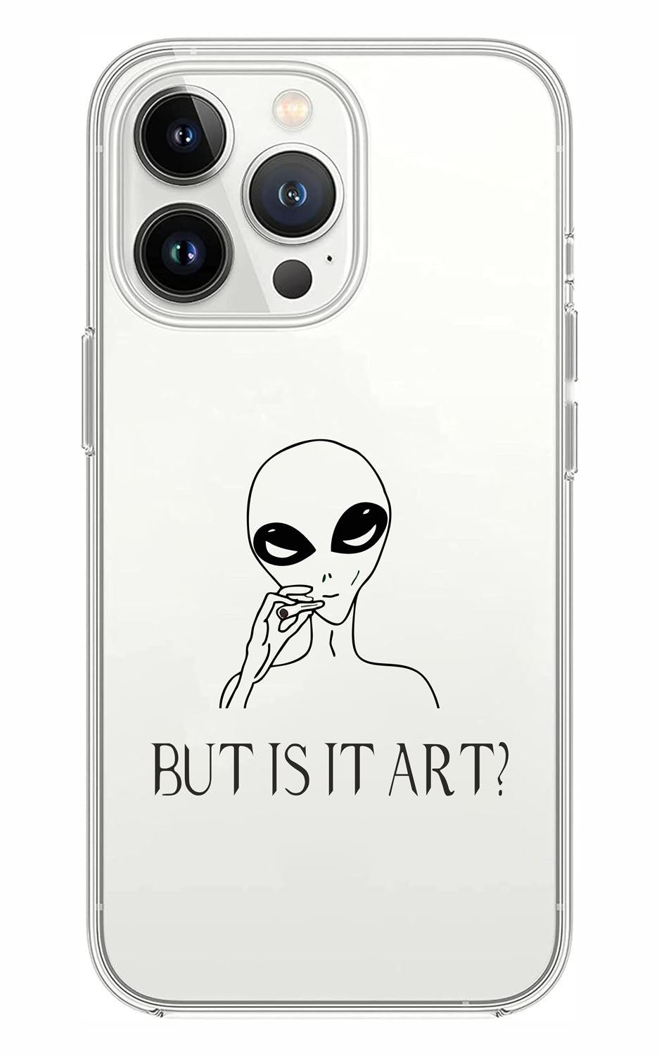 Cover Compatibile Con Tutti i Modelli iPhone - BUT IS ART - Trasparente UltraSottili AntiGraffio Antiurto Case Custodia Marca