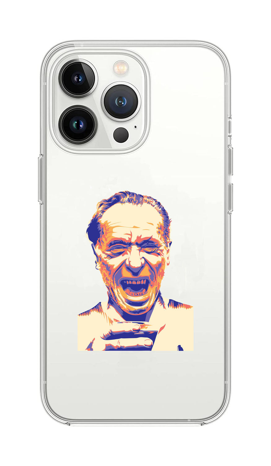 Cover Compatibile Con Tutti i Modelli iPhone - CHARLES BUKOWSKI - Trasparente UltraSottili AntiGraffio Antiurto Case Custodia Marca