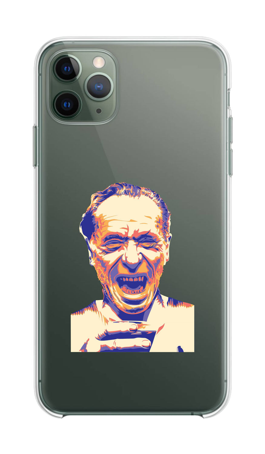 Cover Compatibile Con Tutti i Modelli iPhone - CHARLES BUKOWSKI - Trasparente UltraSottili AntiGraffio Antiurto Case Custodia Marca