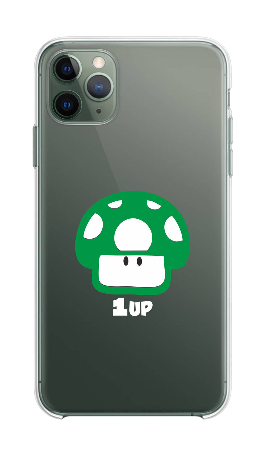 Cover Compatibile Con Tutti i Modelli iPhone - 1 UP - Trasparente UltraSottili AntiGraffio Antiurto Case Custodia Marca