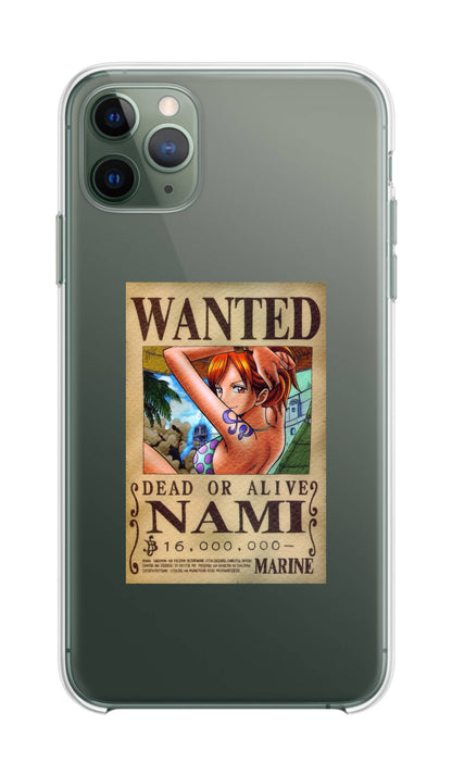 Cover Compatibile Con Tutti i Modelli iPhone - NAMI DEAD OR ALIVE - Trasparente UltraSottili AntiGraffio Antiurto Case Custodia Marca