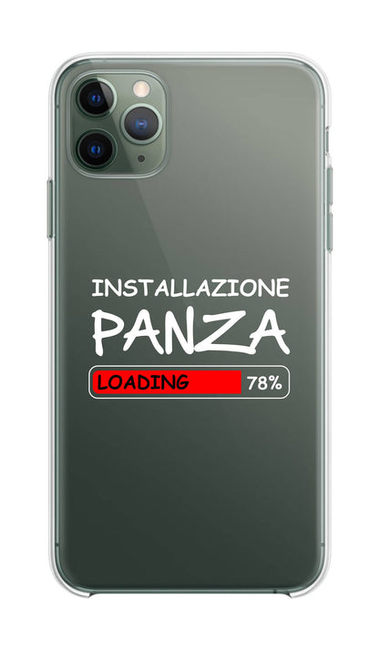 Cover Compatibile Con Tutti i Modelli iPhone - INSTALLAZIONE PANZA - Trasparente UltraSottili AntiGraffio Antiurto Case Custodia Marca