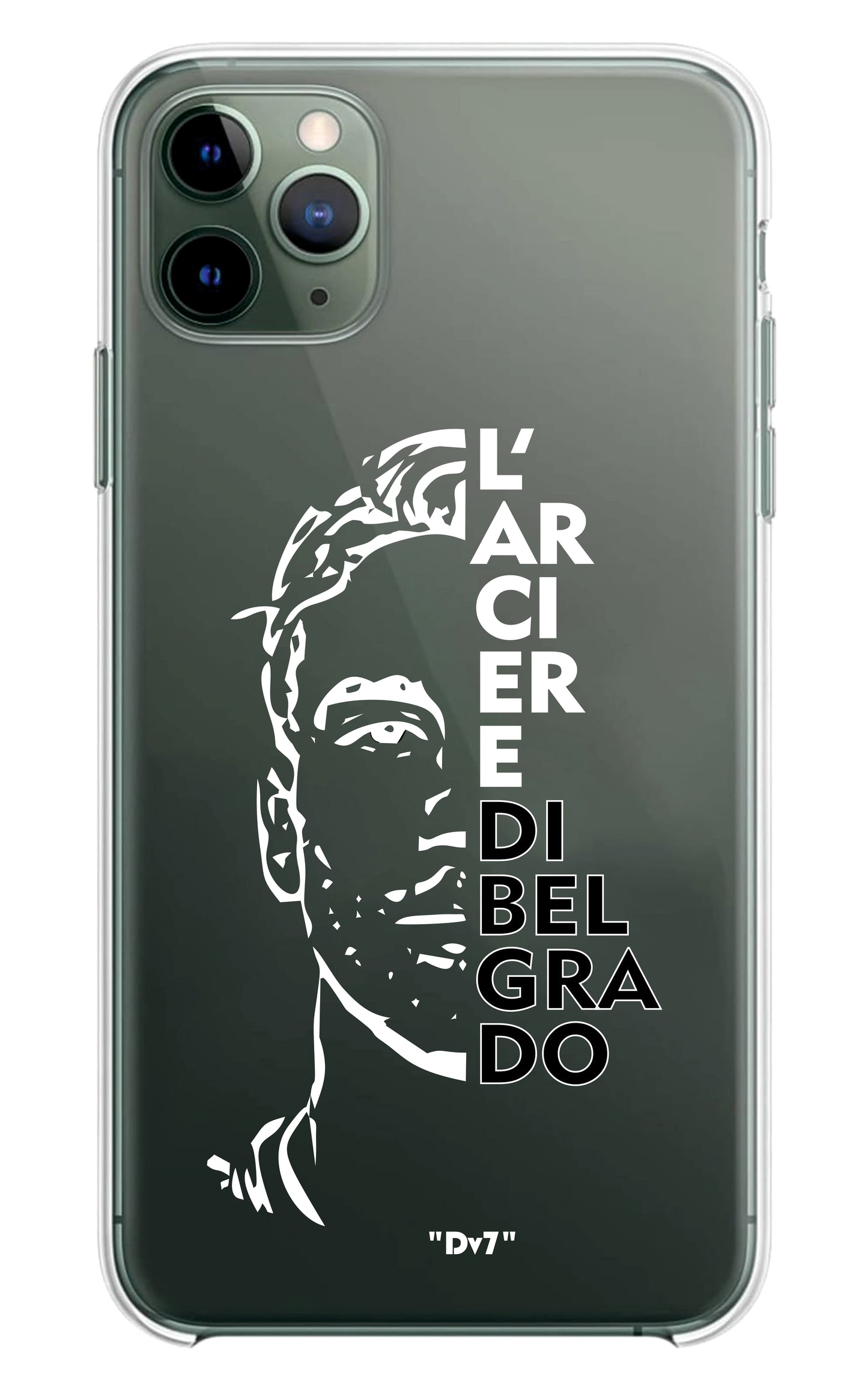 Cover Compatibile Con Tutti i Modelli iPhone - DV7 - Trasparente UltraSottili AntiGraffio Antiurto Case Custodia Marca