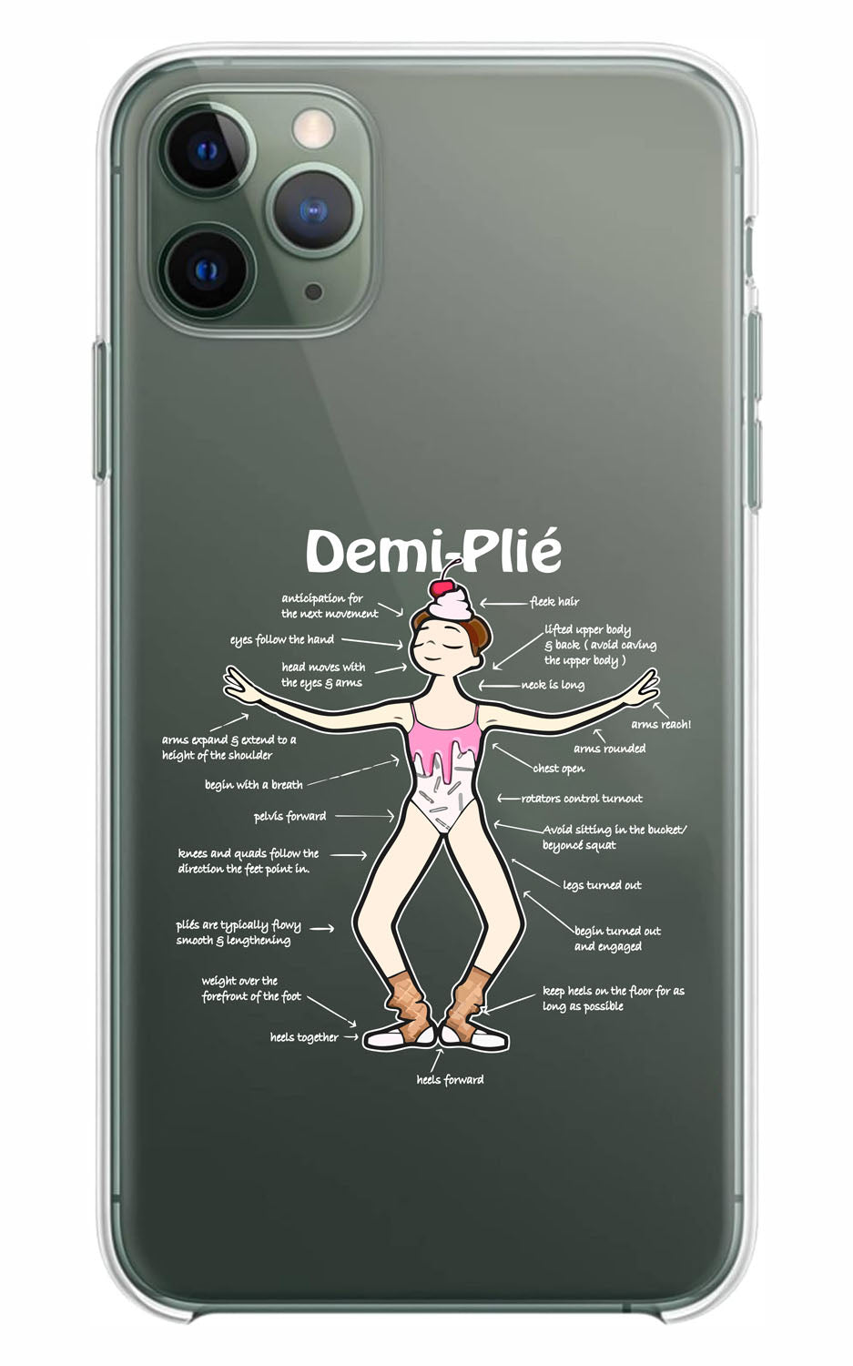 Cover Compatibile Con Tutti i Modelli iPhone - DEMI-PLIÈ - Trasparente UltraSottili AntiGraffio Antiurto Case Custodia Marca