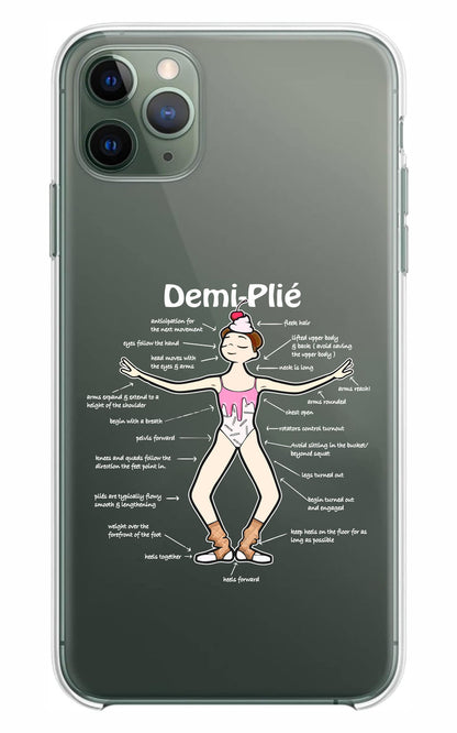 Cover Compatibile Con Tutti i Modelli iPhone - DEMI-PLIÈ - Trasparente UltraSottili AntiGraffio Antiurto Case Custodia Marca