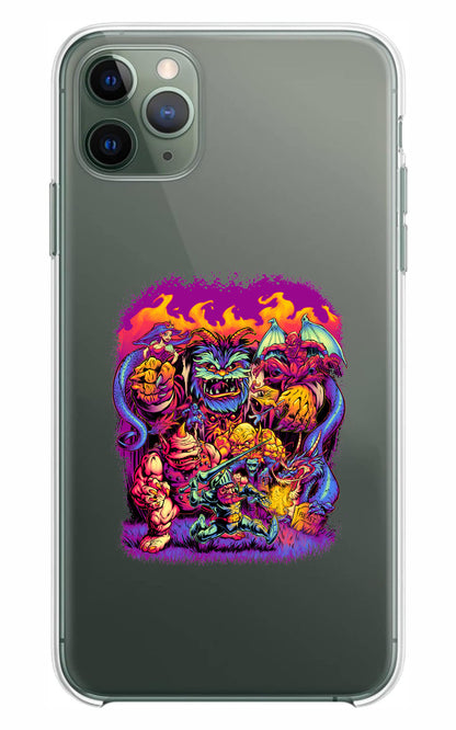 Cover Compatibile Con Tutti i Modelli iPhone - GHOST 'N GOBLINS - Trasparente UltraSottili AntiGraffio Antiurto Case Custodia Marca
