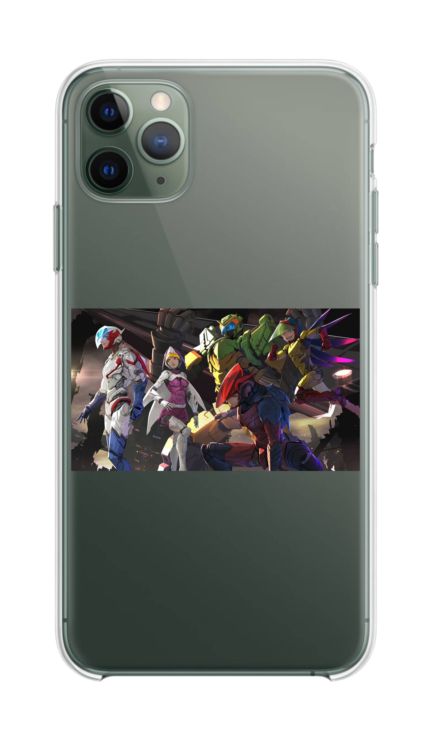 Cover Compatibile Con Tutti i Modelli iPhone - G MECHA - Trasparente UltraSottili AntiGraffio Antiurto Case Custodia Marca