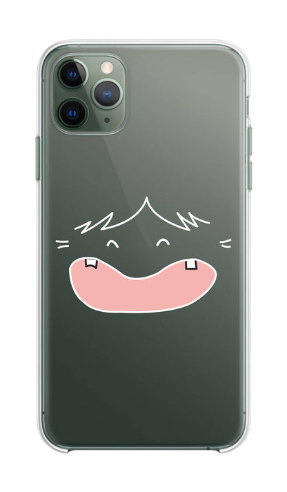 Cover Compatibile Con Tutti i Modelli iPhone - HELLO SPANK LINE ART - Trasparente UltraSottili AntiGraffio Antiurto Case Custodia Marca