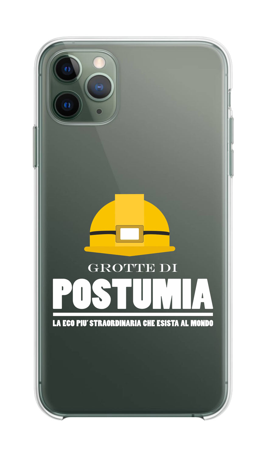 Cover Compatibile Con Tutti i Modelli iPhone - GROTTE DI POSTUMIA - Trasparente UltraSottili AntiGraffio Antiurto Case Custodia Marca