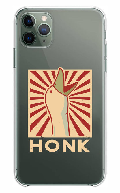 Cover Compatibile Con Tutti i Modelli iPhone - HONK - Trasparente UltraSottili AntiGraffio Antiurto Case Custodia Marca