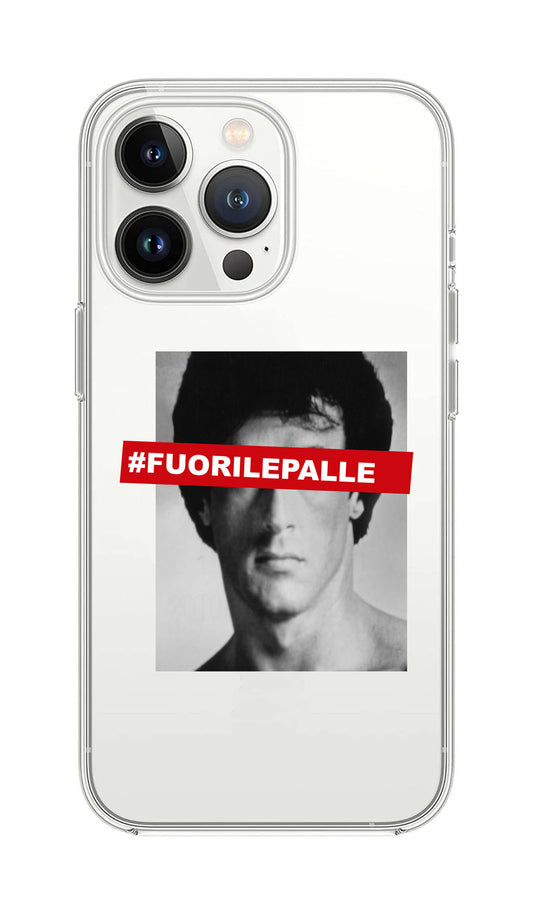 Cover Compatibile Con Tutti i Modelli iPhone - FUORI LE PALLE - Trasparente UltraSottili AntiGraffio Antiurto Case Custodia Marca