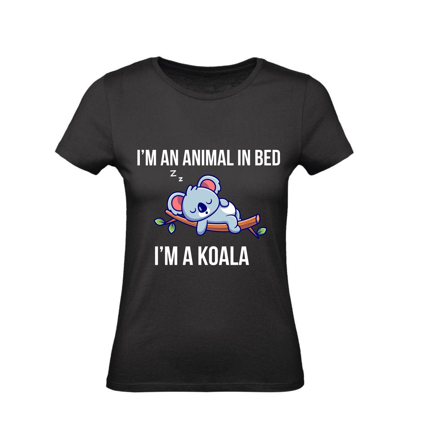 T-Shirt Uomo & Bambino - I'M AN ANIMAL IN BED - Maglietta Maglia Tshirt Super vestibilità Top qualità