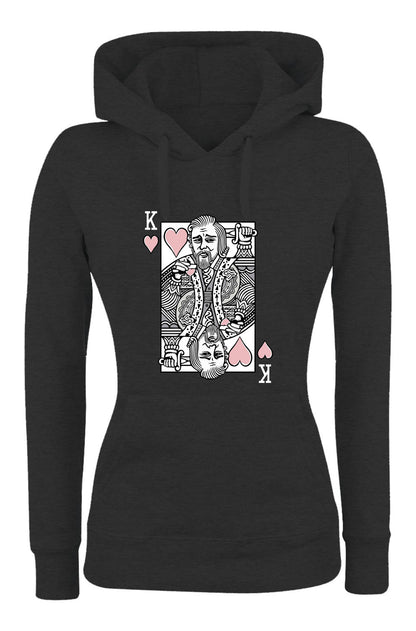 Felpa con cappuccio UOMO, DONNA & BAMBIN - KING CAPRIO - Super vestibilità Top qualità