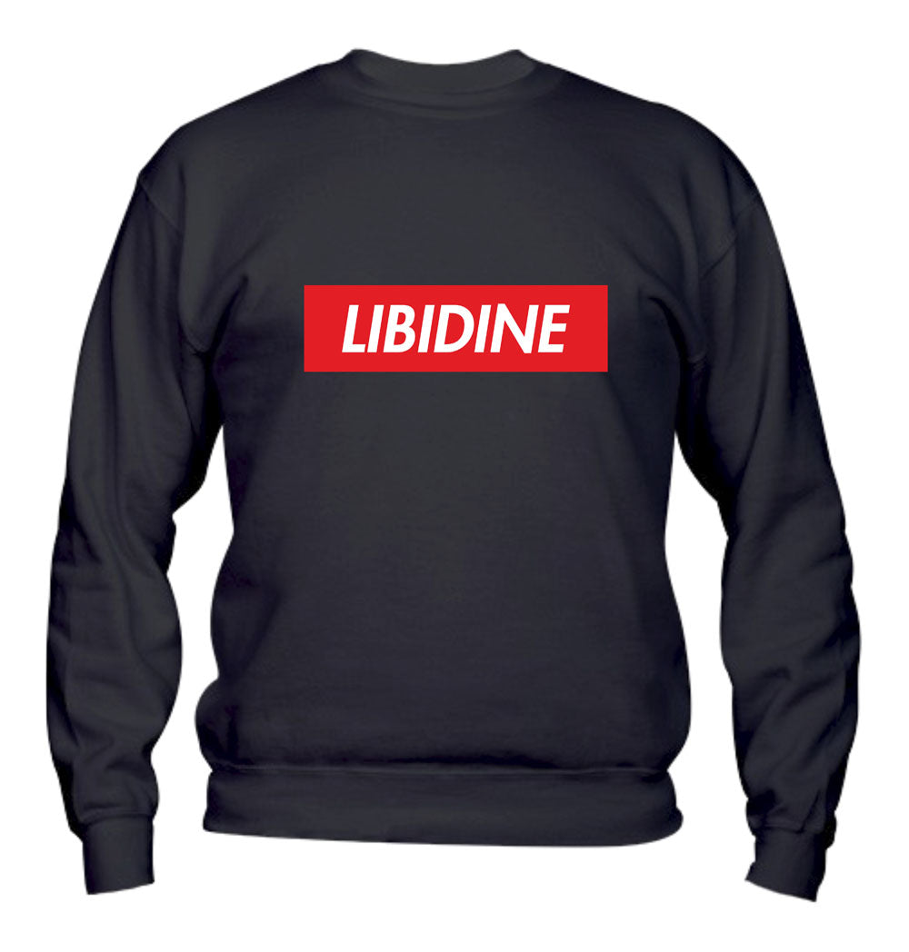 Felpa Girocollo UOMO, DONNA & BAMBIN - LIBIDINE - Super vestibilità Top qualità