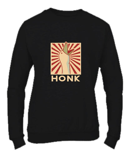 Felpa Girocollo UOMO, DONNA & BAMBIN - HONK - Super vestibilità Top qualità