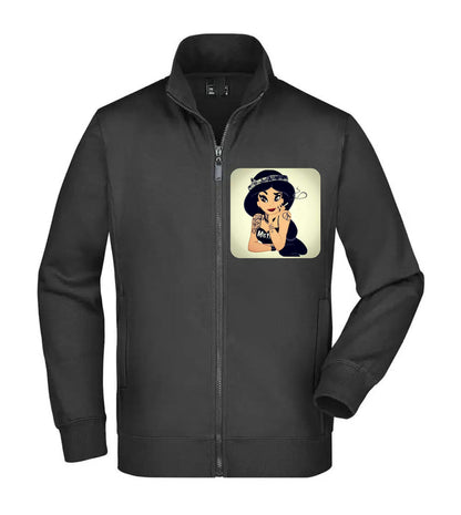 Felpa Unisex Full Zip - BAD JASMINE - Super vestibilità Top qualità