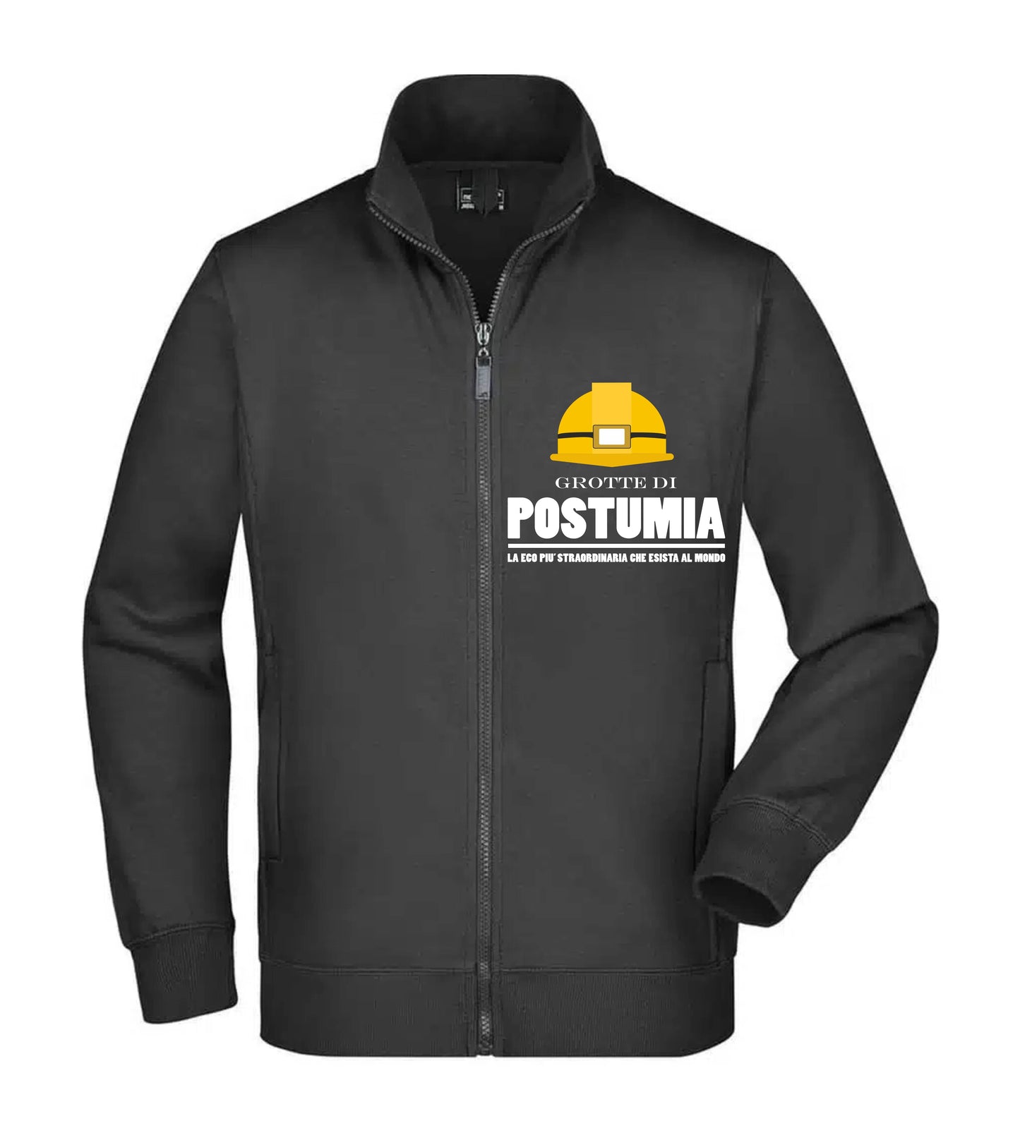 Felpa Unisex Full Zip - GROTTE DI POSTUMIA - Super vestibilità Top qualità