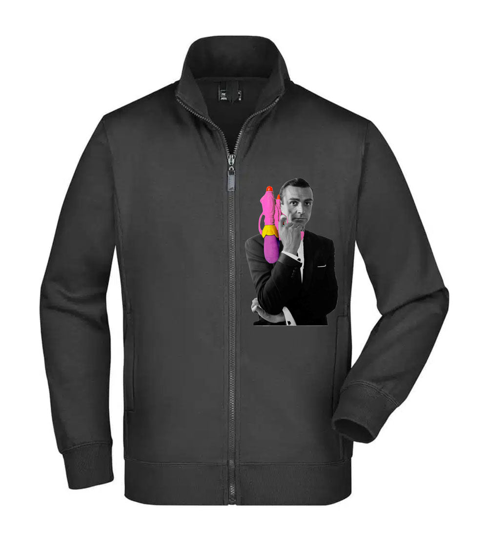 Felpa Unisex Full Zip - AGENTE SPECIALE - Super vestibilità Top qualità - Social Crazy