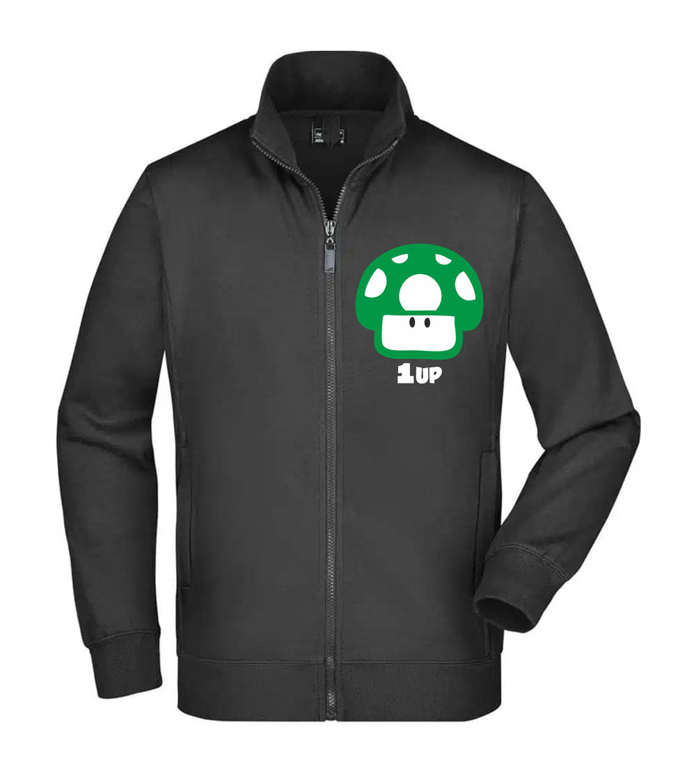 Felpa Unisex Full Zip - 1 UP - Super vestibilità Top qualità