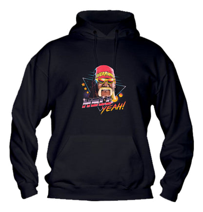 Felpa con cappuccio UOMO, DONNA & BAMBIN - HELL YEAH - Super vestibilità Top qualità