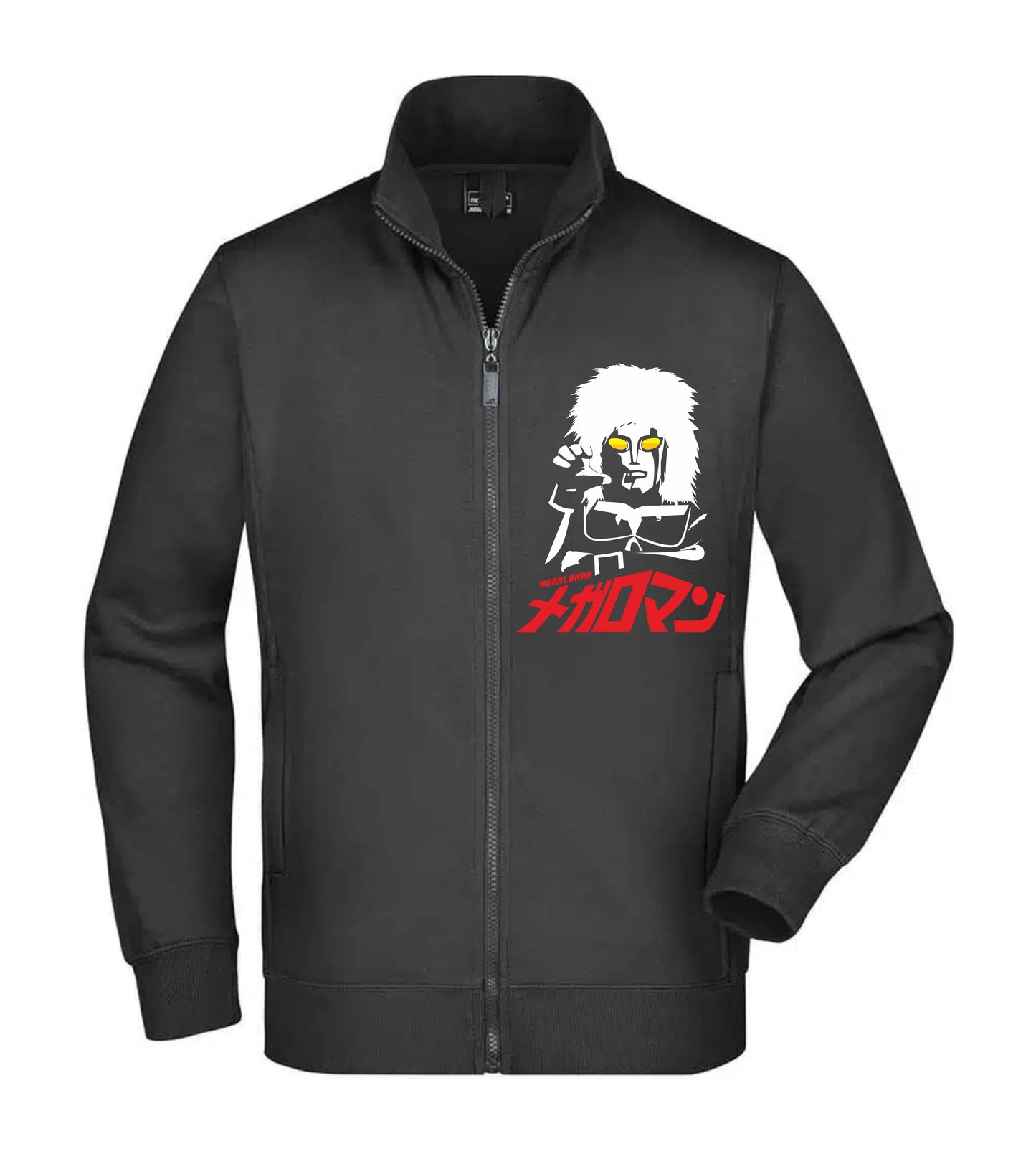 Felpa Unisex Full Zip - MEGALOMAN - Super vestibilità Top qualità