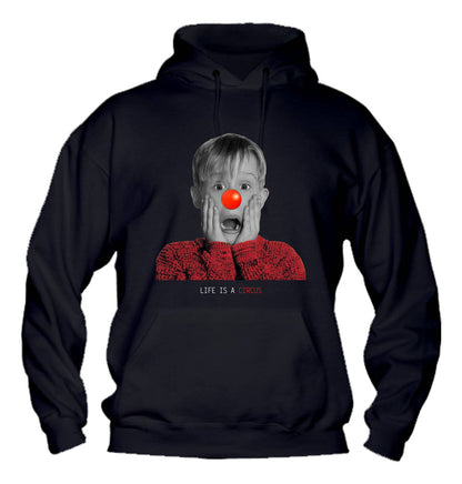 Felpa con cappuccio UOMO, DONNA & BAMBIN - MAMMA CIRCUS - Super vestibilità Top qualità