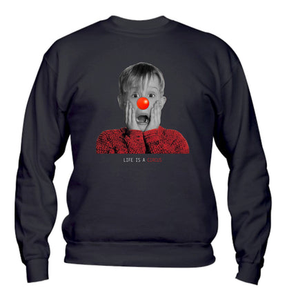 Felpa Girocollo UOMO, DONNA & BAMBIN - MAMMA CIRCUS - Super vestibilità Top qualità