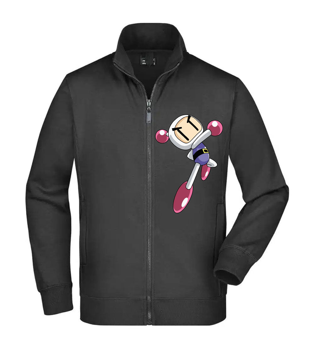 Felpa Unisex Full Zip - BOMBERMAN - Super vestibilità Top qualità