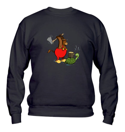 Felpa Girocollo UOMO, DONNA & BAMBIN - FZOO - Super vestibilità Top qualità