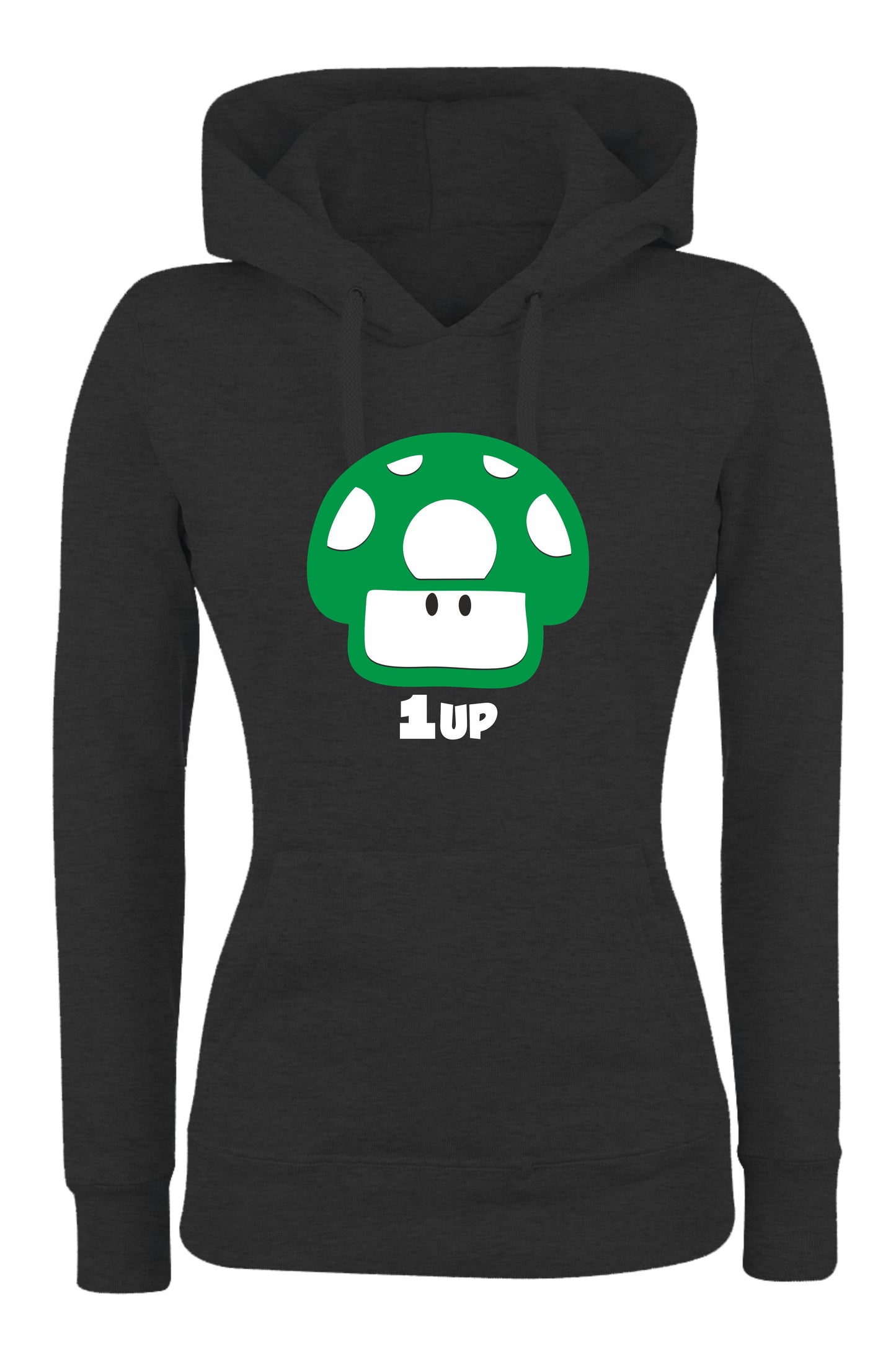 Felpa con cappuccio UOMO, DONNA & BAMBIN - 1 UP - Super vestibilità Top qualità - Social Crazy