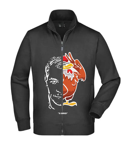 Felpa Unisex Full Zip - IL GALLO - Super vestibilità Top qualità