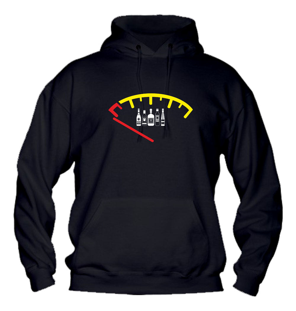 Felpa con cappuccio UOMO, DONNA & BAMBIN - ALCOOL - Super vestibilità Top qualità - Social Crazy