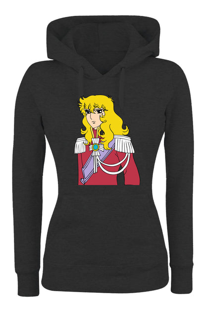 Felpa con cappuccio DONNA & BAMBIN - LADY OSCAR - Super vestibilità Top qualità