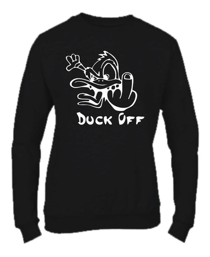 Felpa Girocollo UOMO, DONNA & BAMBIN - DUCK OFF - Super vestibilità Top qualità