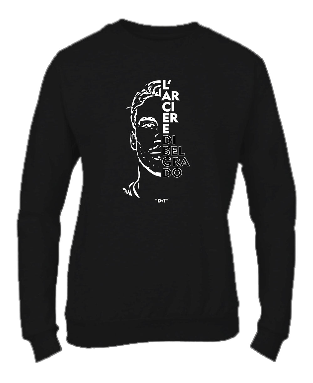 Felpa Girocollo UOMO, DONNA & BAMBIN - DV7 - Super vestibilità Top qualità