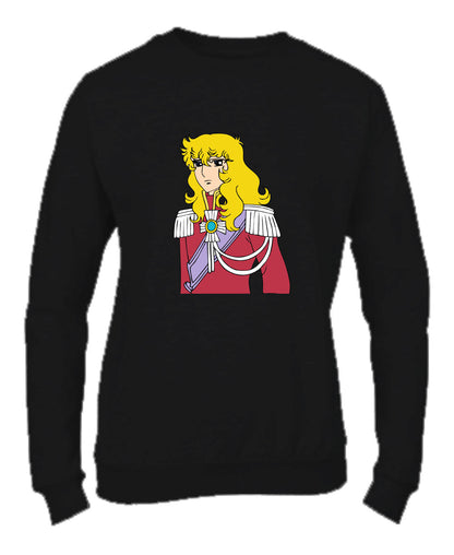 Felpa Girocollo DONNA & BAMBIN - LADY OSCAR - Super vestibilità Top qualità