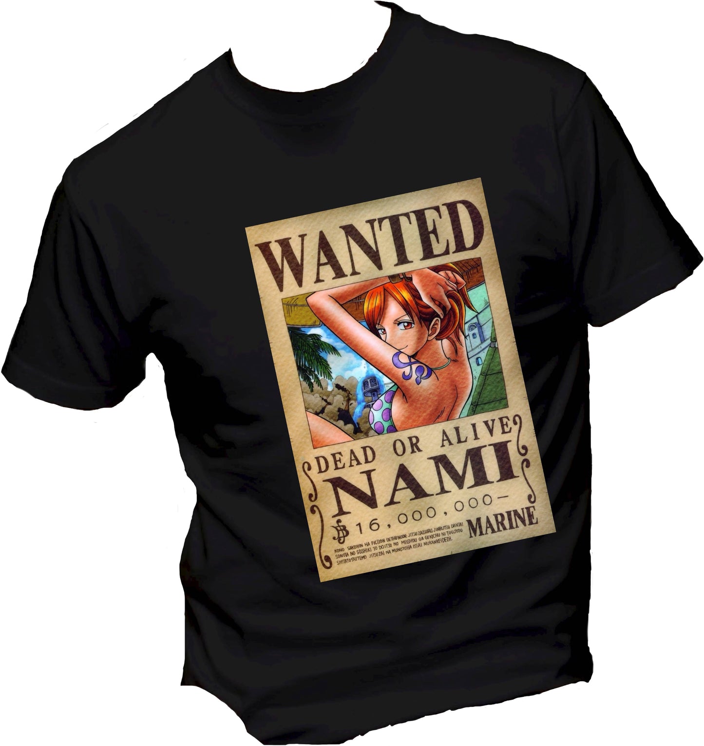 T-Shirt Uomo Donna & Bambino - NAMI DEAD OR ALIVE  - Maglietta Maglia Tshirt Super vestibilità Top qualità