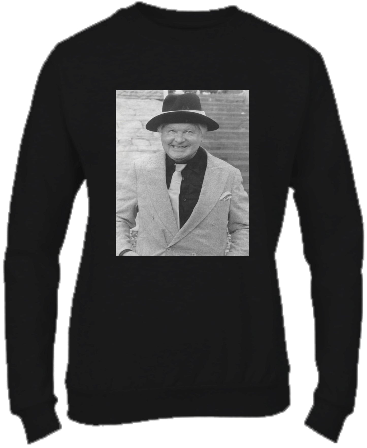 Felpa Girocollo UOMO, DONNA & BAMBIN - BENNY HILL - Super vestibilità Top qualità - Social Crazy