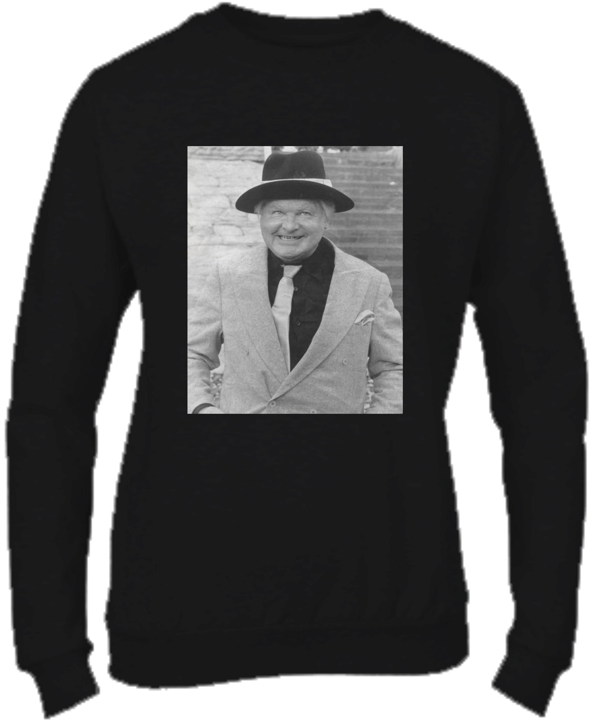 Felpa Girocollo UOMO, DONNA & BAMBIN - BENNY HILL - Super vestibilità Top qualità - Social Crazy