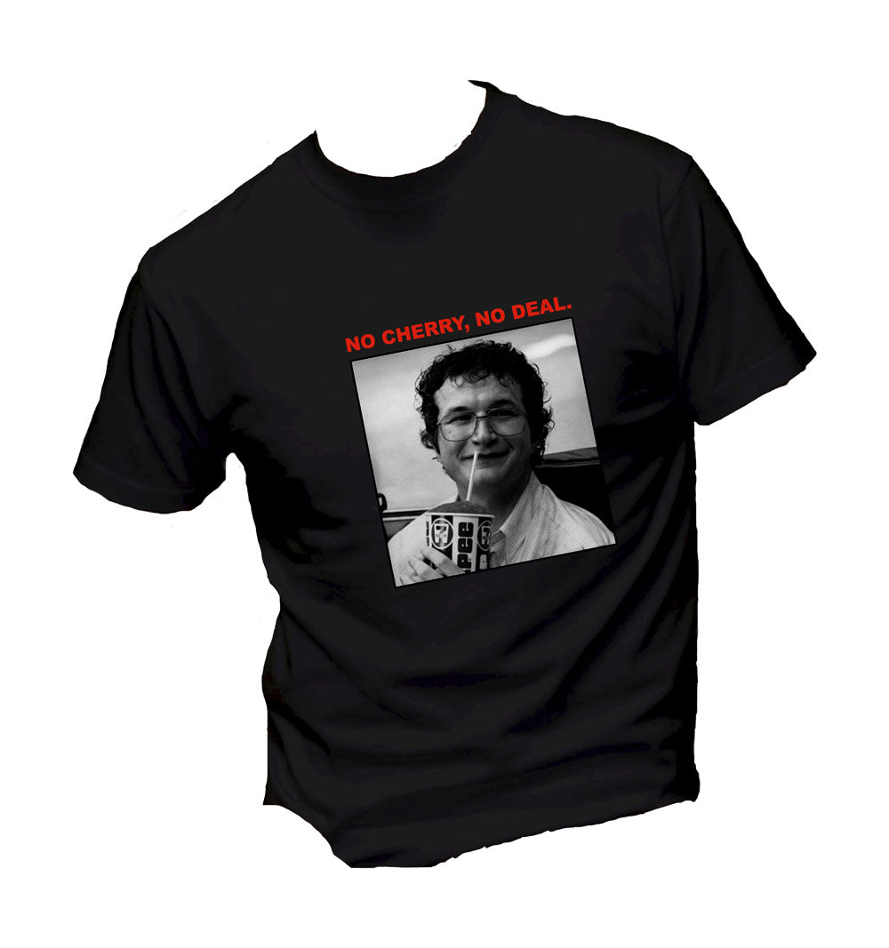 T-Shirt Uomo Donna & Bambino - NO CHERRY NO DEAL - Maglietta Maglia Tshirt Super vestibilità Top qualità
