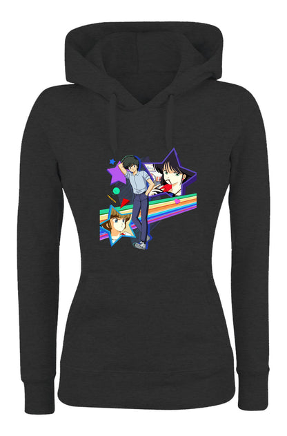 Felpa con cappuccio DONNA & BAMBIN - È QUASI MAGIA JOHNNY - Super vestibilità Top qualità