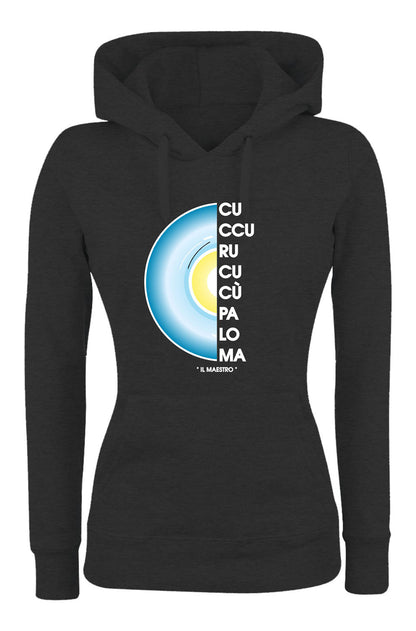 Felpa con cappuccio UOMO, DONNA & BAMBIN - IL MAESTRO - Super vestibilità Top qualità - Social Crazy