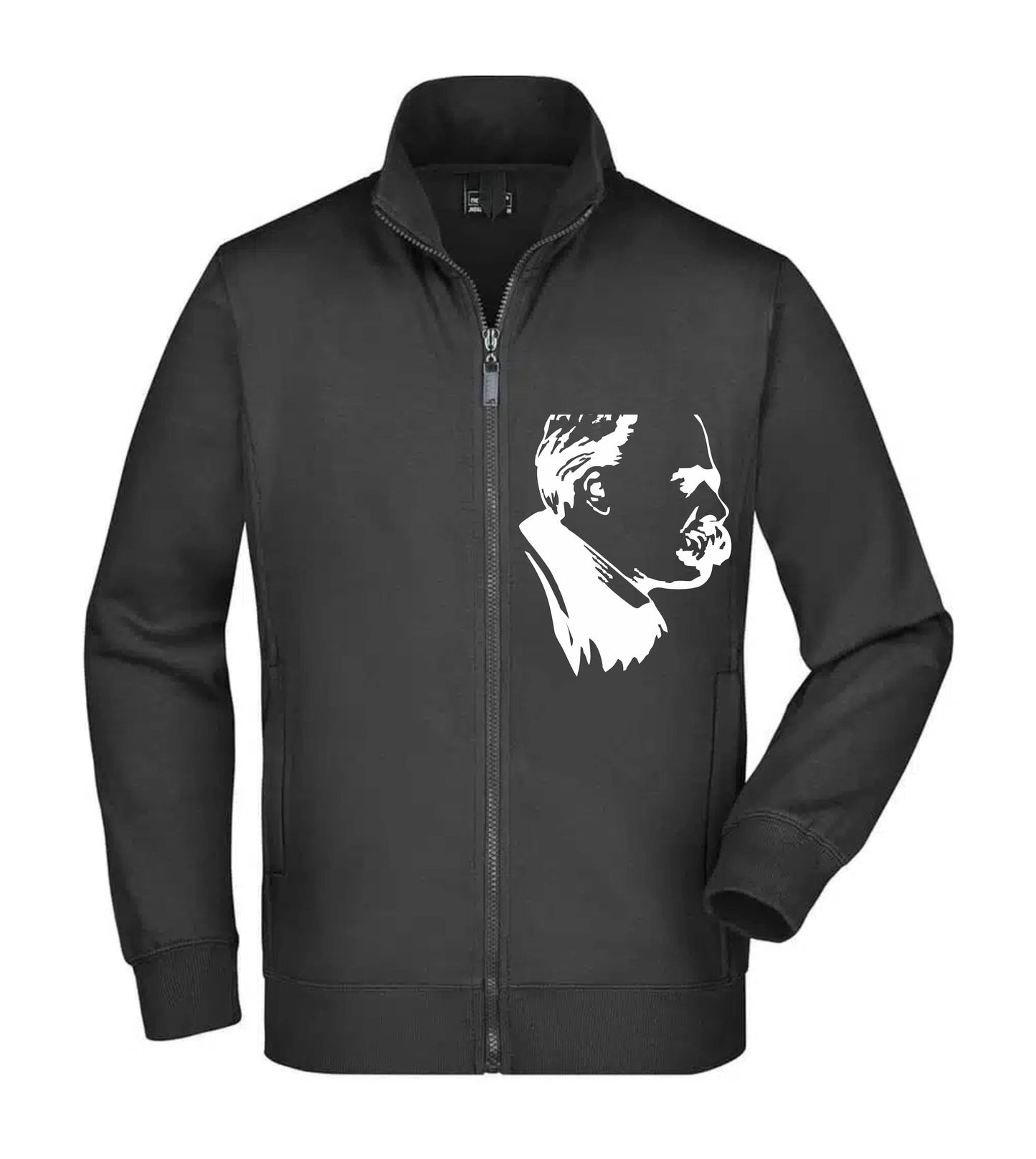 Felpa Unisex Full Zip - Friedrich Nietzsche - Super vestibilità Top qualità
