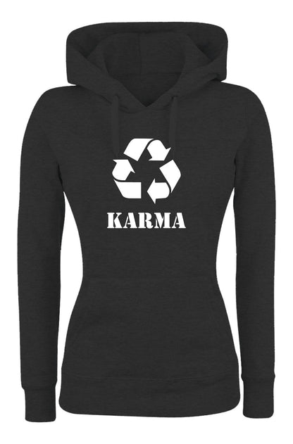 Felpa con cappuccio UOMO, DONNA & BAMBIN - KARMA - Super vestibilità Top qualità