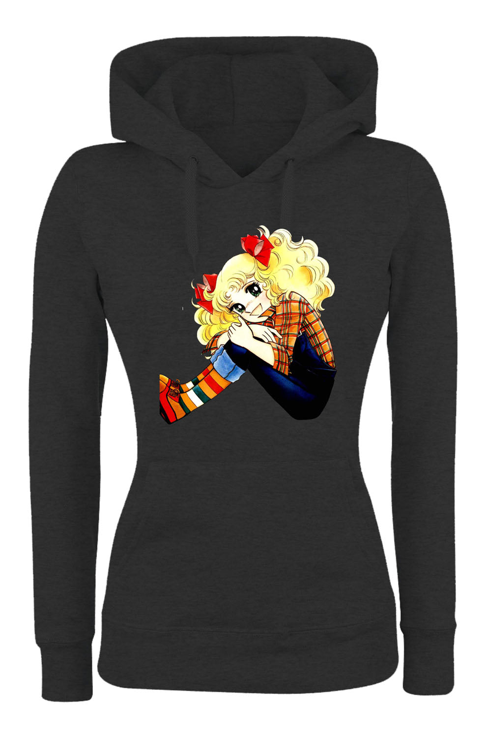 Felpa con cappuccio DONNA & BAMBIN - CANDY CANDY - Super vestibilità Top qualità