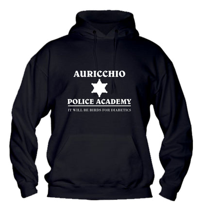 Felpa con cappuccio UOMO, DONNA & BAMBIN - AURICCHIO - Super vestibilità Top qualità - Social Crazy