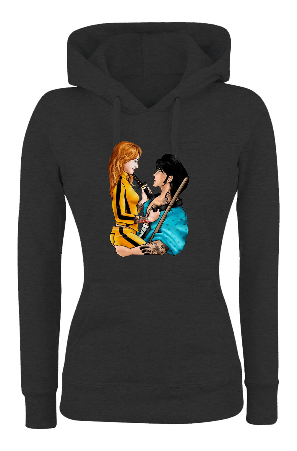 Felpa con cappuccio UOMO, DONNA & BAMBIN - BEATRIX E GOEMON - Super vestibilità Top qualità