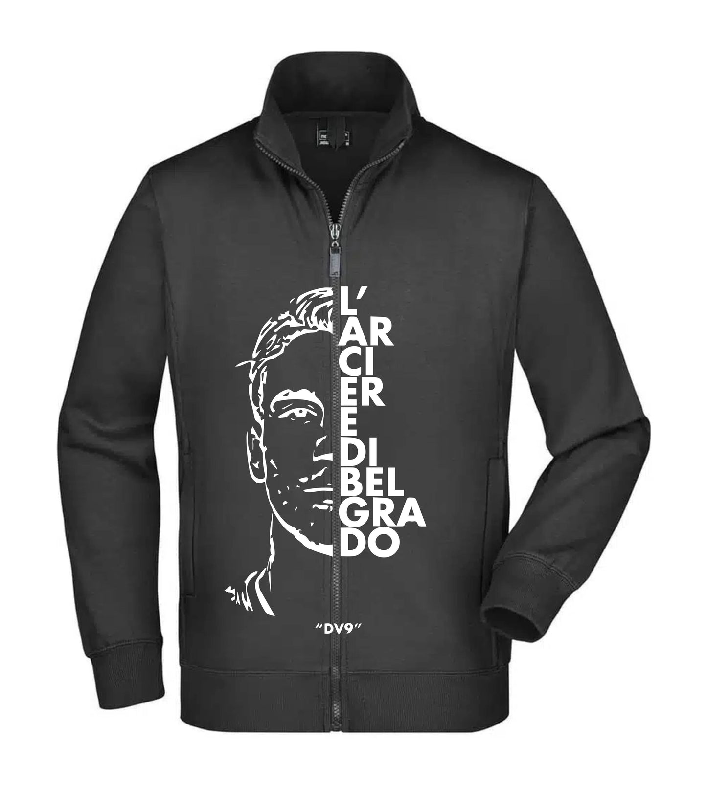 Felpa Unisex Full Zip - L'ARCIERE DEL BELGRADO - Super vestibilità Top qualità