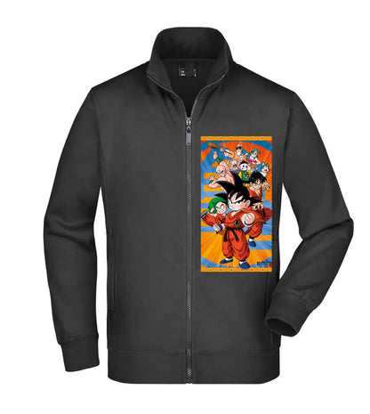 Felpa Unisex Full Zip - DRAGON BALL - Super vestibilità Top qualità