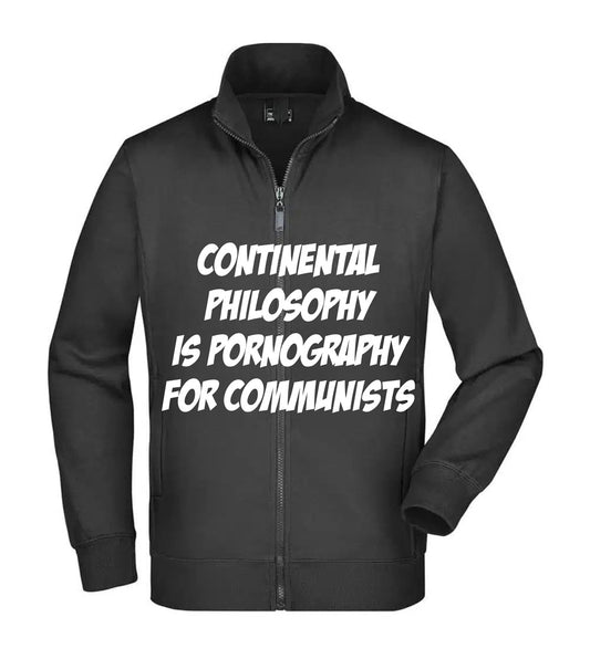 Felpa Unisex Full Zip - CONTINENTAL PHILOSOPHY - Super vestibilità Top qualità